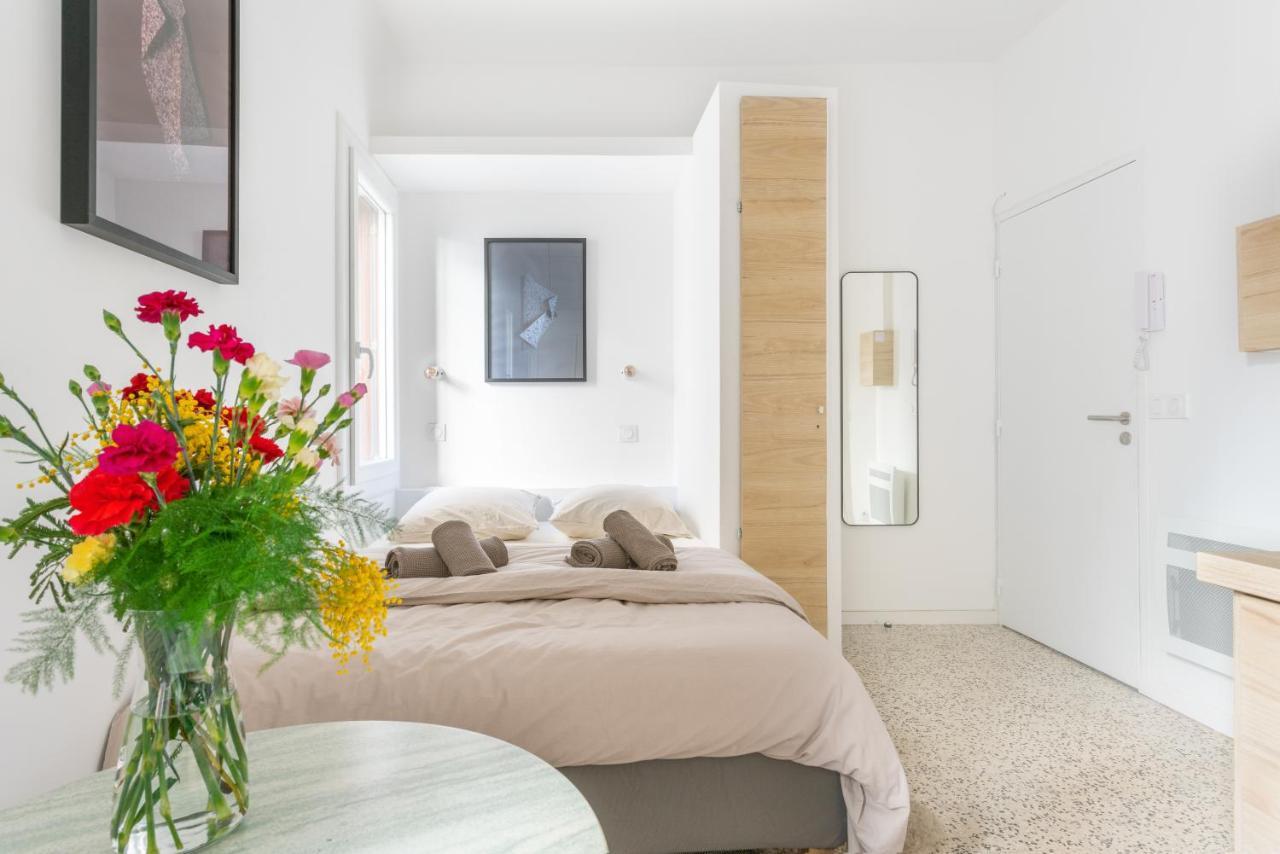 Charmant Studio Tout Confort En Coeur De Ville Montpellier Esterno foto